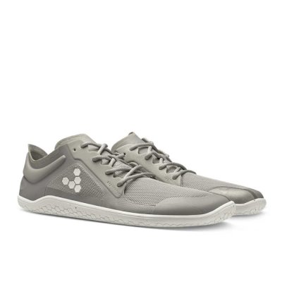 Vivobarefoot Men's Primus Lite III Running Shoes Grey | Vivobarefoot SHP694032